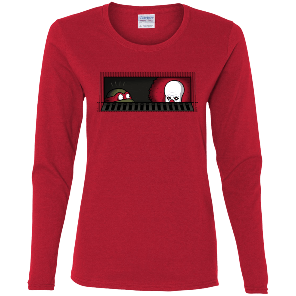 T-Shirts Red / S Sewermates Women's Long Sleeve T-Shirt