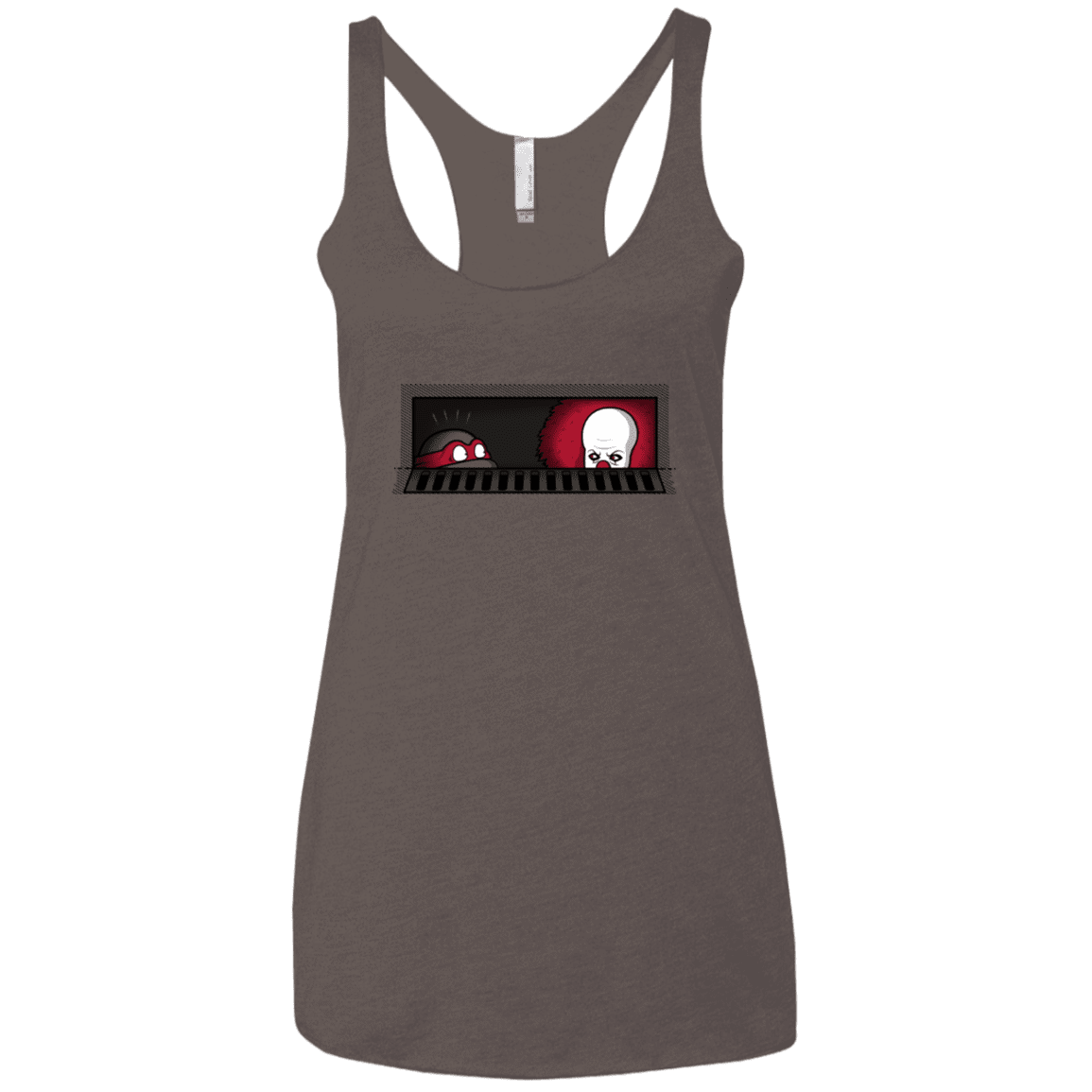 T-Shirts Macchiato / X-Small Sewermates Women's Triblend Racerback Tank