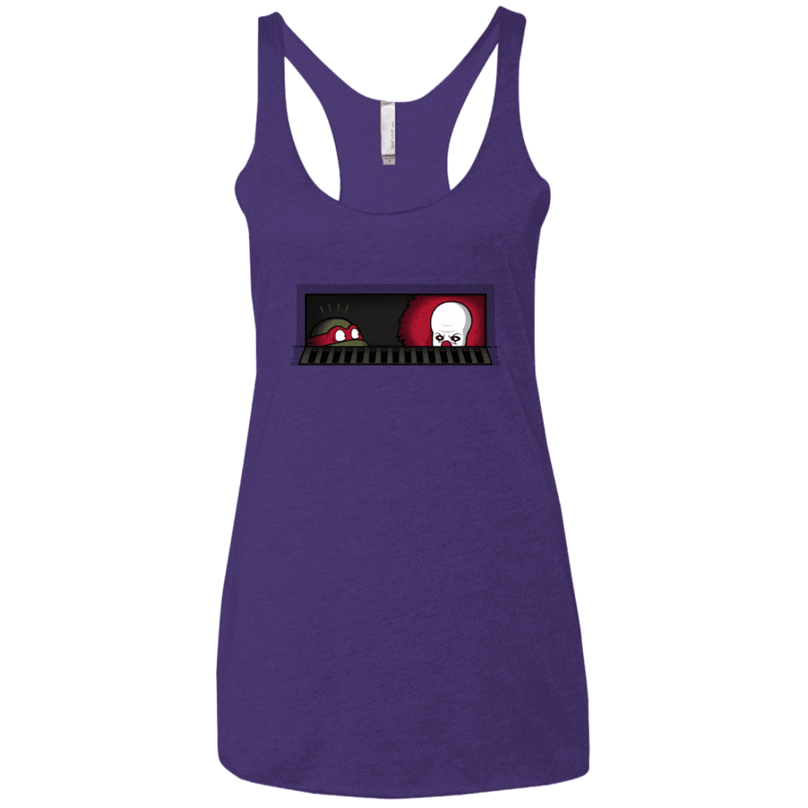 T-Shirts Purple Rush / X-Small Sewermates Women's Triblend Racerback Tank