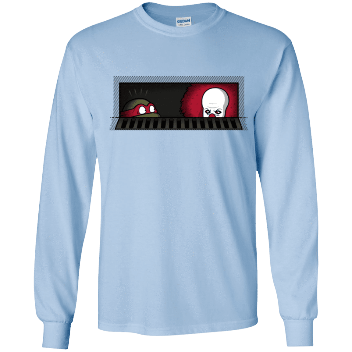 T-Shirts Light Blue / YS Sewermates Youth Long Sleeve T-Shirt