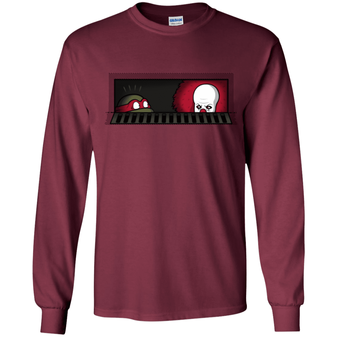 T-Shirts Maroon / YS Sewermates Youth Long Sleeve T-Shirt