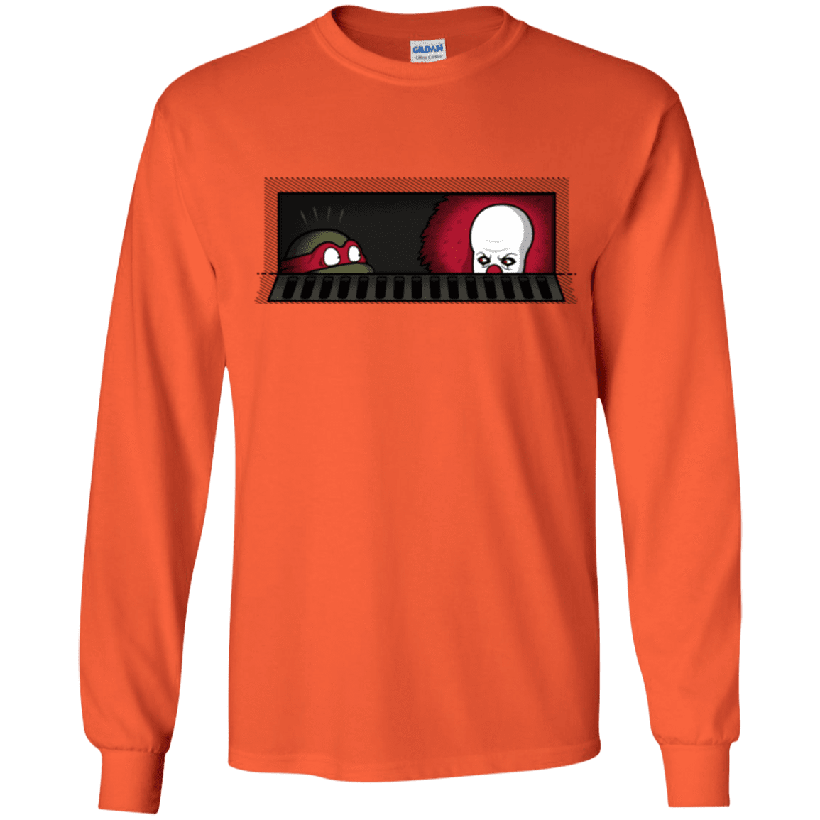 T-Shirts Orange / YS Sewermates Youth Long Sleeve T-Shirt