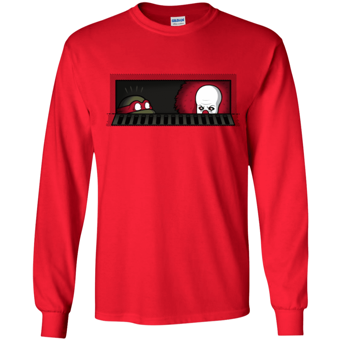 T-Shirts Red / YS Sewermates Youth Long Sleeve T-Shirt