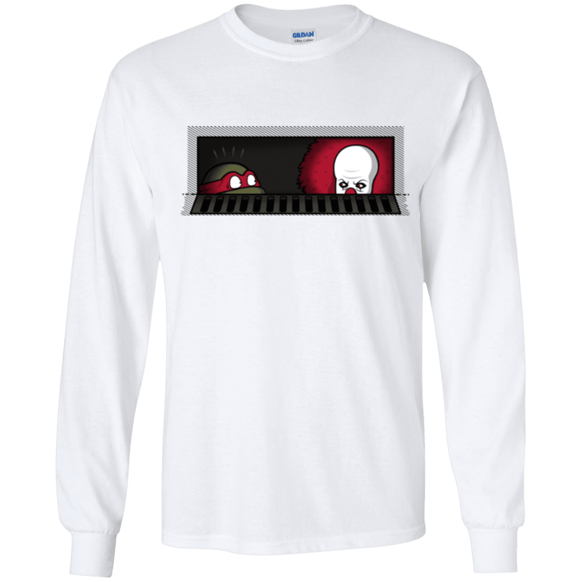 T-Shirts White / YS Sewermates Youth Long Sleeve T-Shirt