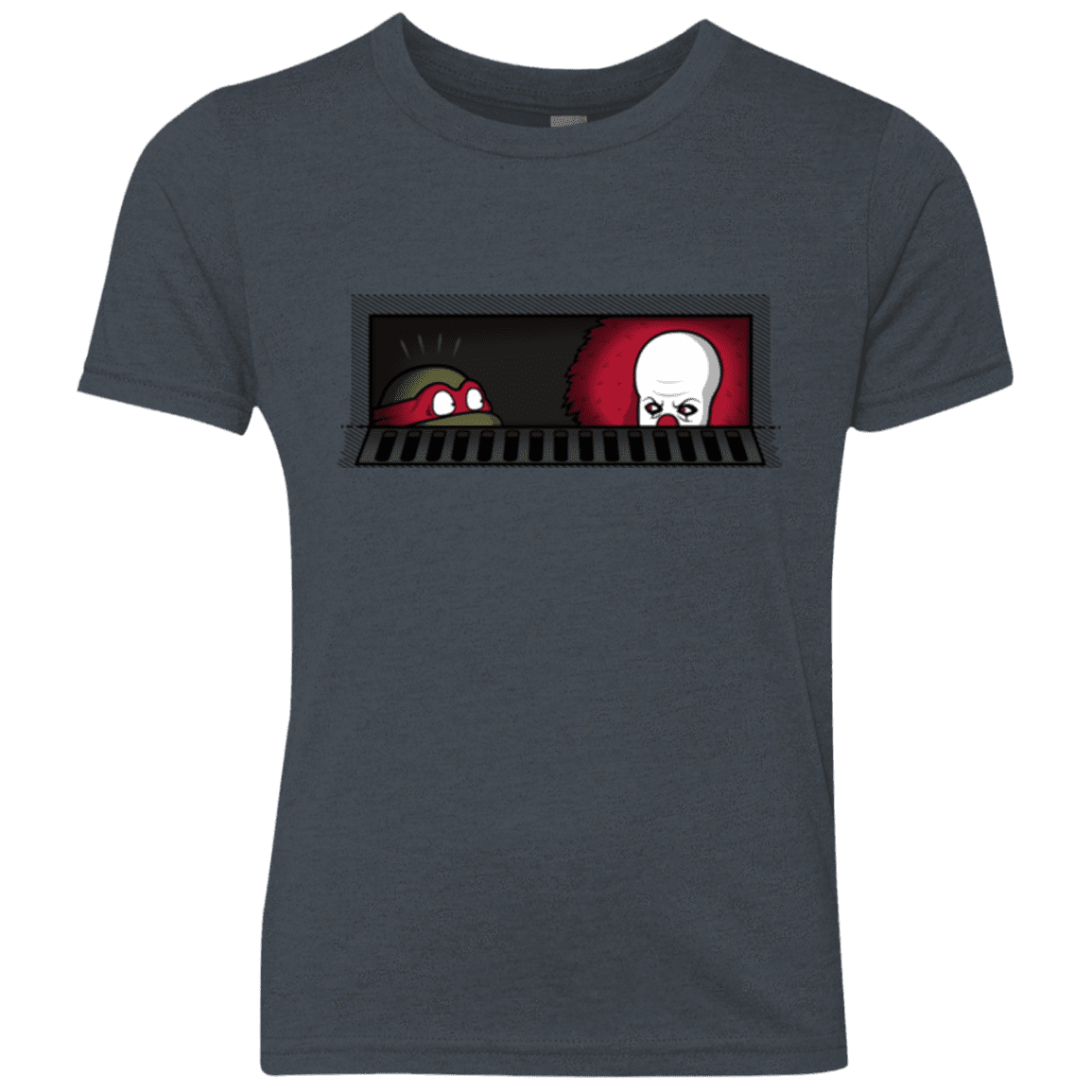 T-Shirts Vintage Navy / YXS Sewermates Youth Triblend T-Shirt