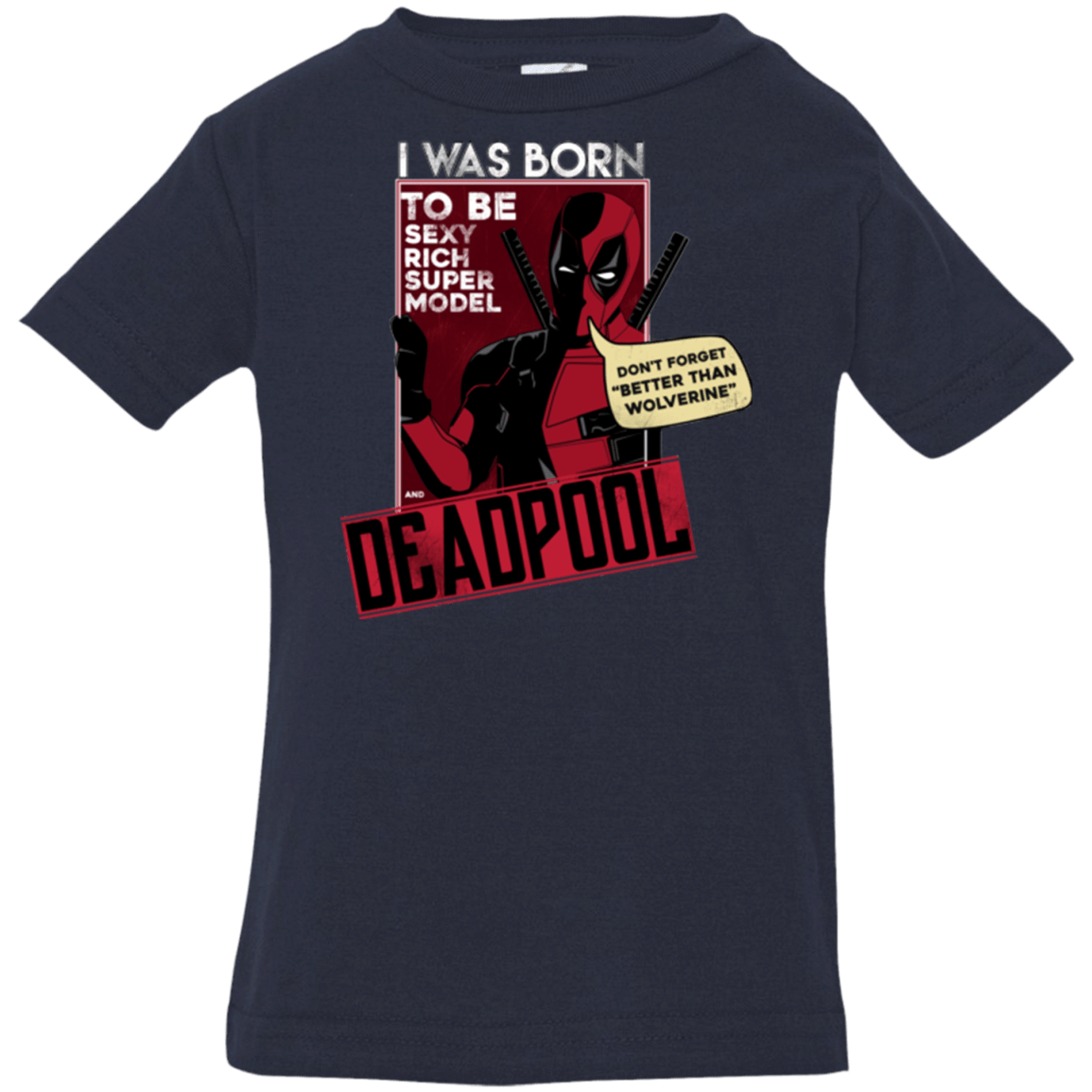 T-Shirts Navy / 6 Months Sexy Rich Super Model Infant Premium T-Shirt