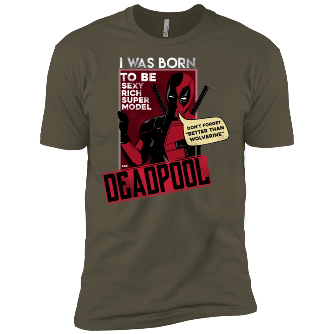 Sexy Rich Super Model Men's Premium T-Shirt