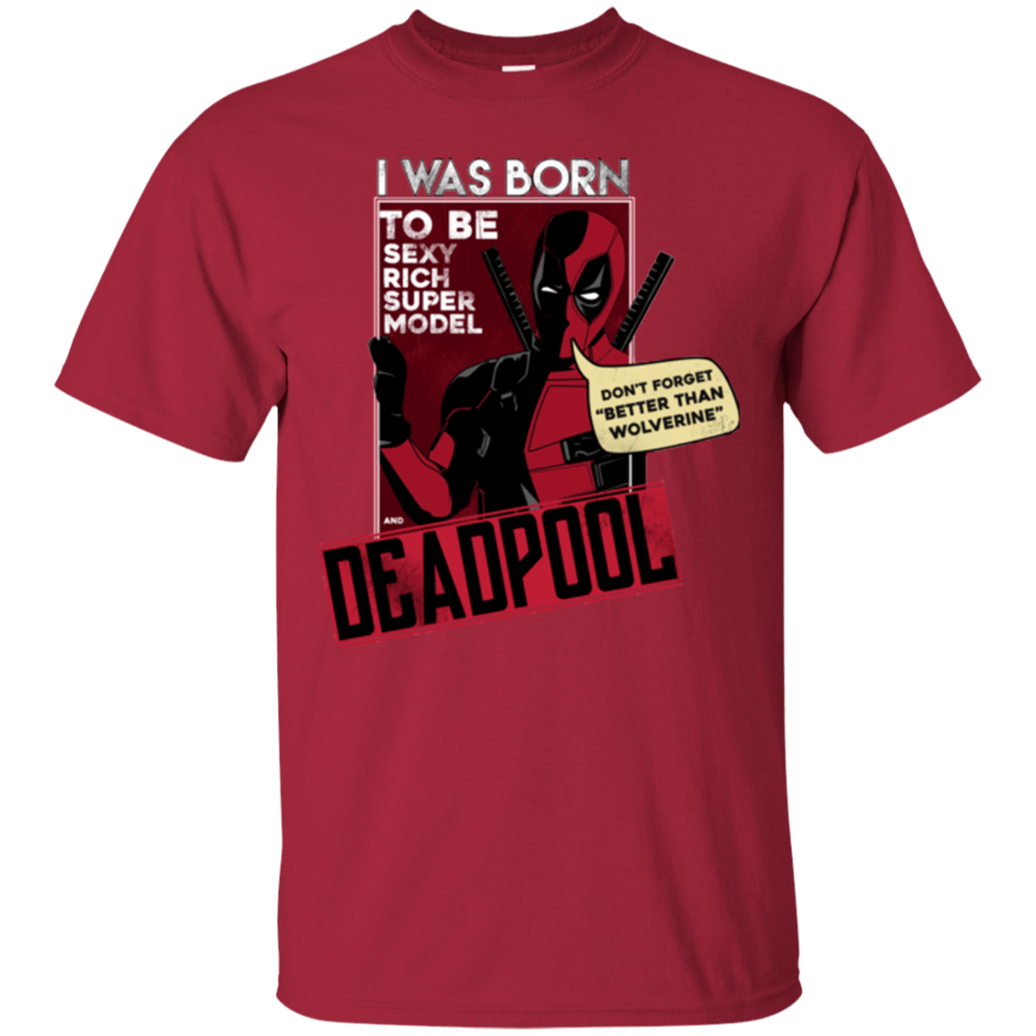 T-Shirts Cardinal / S Sexy Rich Super Model T-Shirt