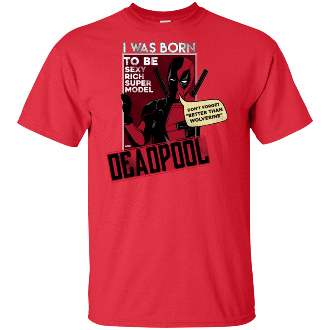 T-Shirts Red / XLT Sexy Rich Super Model Tall T-Shirt