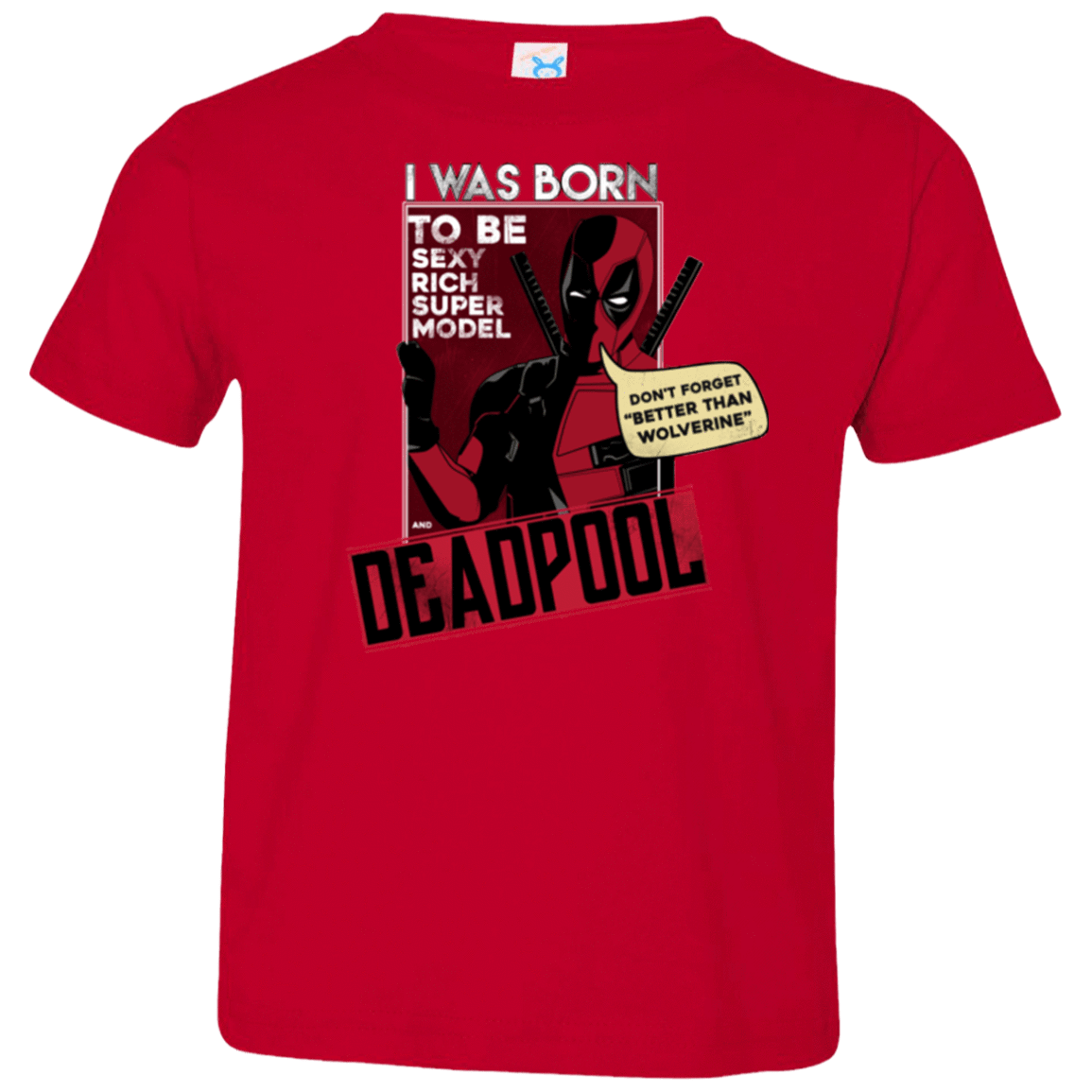 T-Shirts Red / 2T Sexy Rich Super Model Toddler Premium T-Shirt