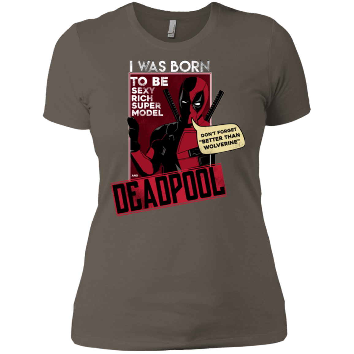 T-Shirts Warm Grey / X-Small Sexy Rich Super Model Women's Premium T-Shirt