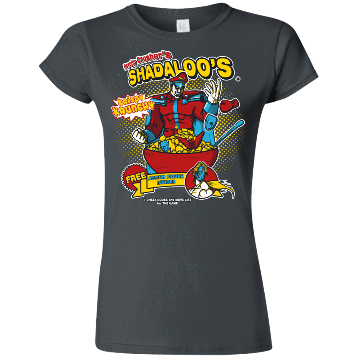 T-Shirts Charcoal / S Shadaloos Junior Slimmer-Fit T-Shirt