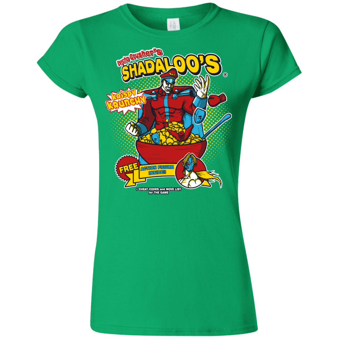 T-Shirts Irish Green / S Shadaloos Junior Slimmer-Fit T-Shirt