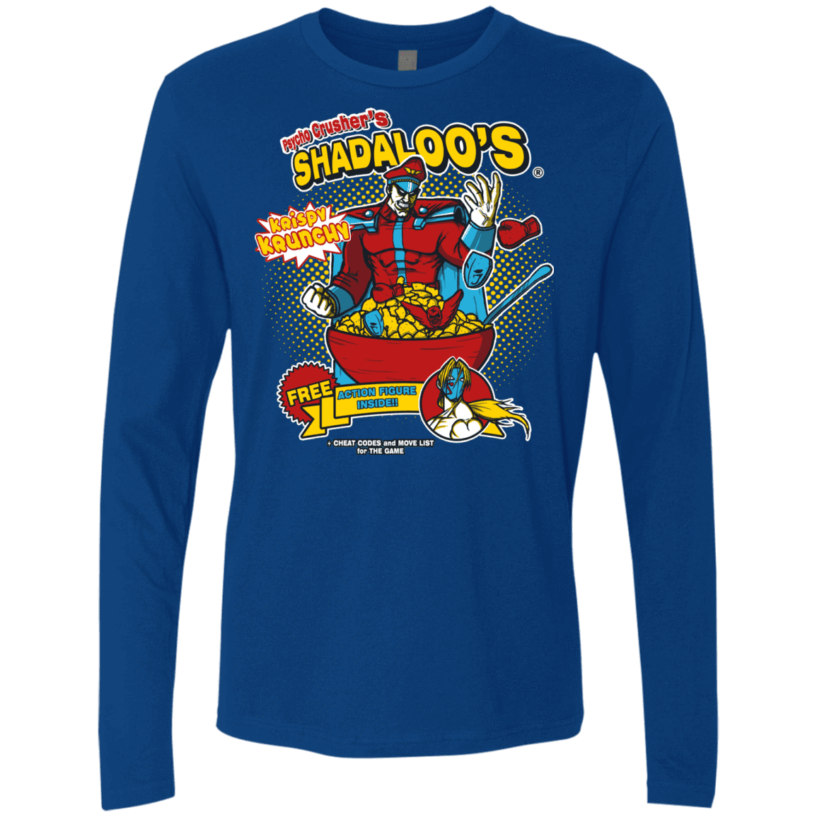 T-Shirts Royal / S Shadaloos Men's Premium Long Sleeve