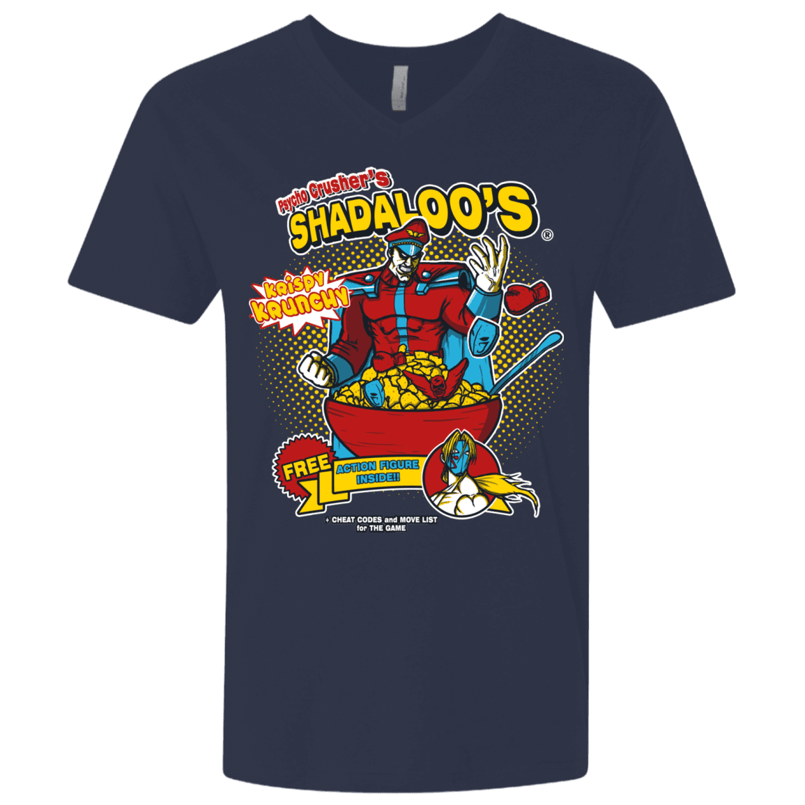 T-Shirts Midnight Navy / X-Small Shadaloos Men's Premium V-Neck