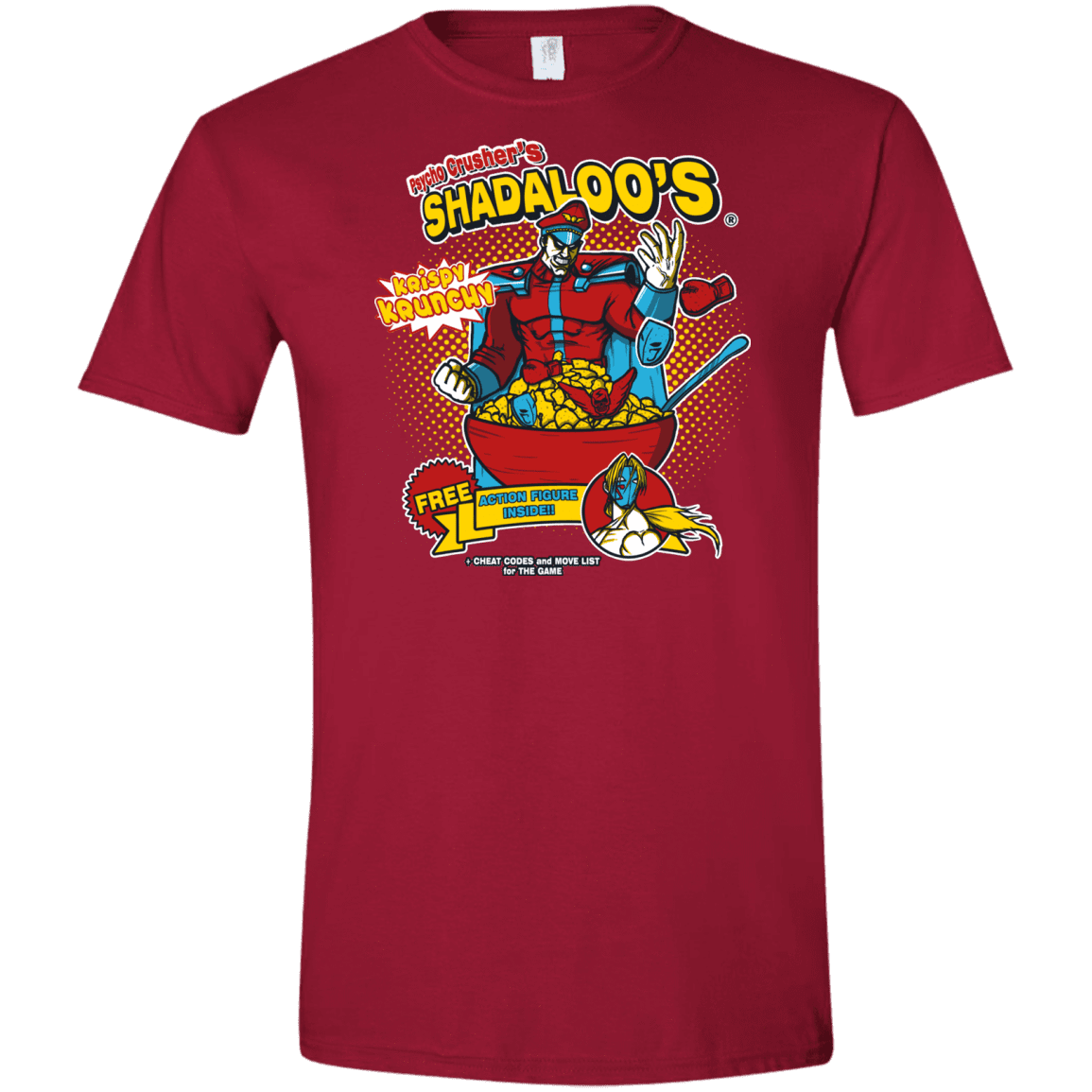 T-Shirts Cardinal Red / S Shadaloos Men's Semi-Fitted Softstyle