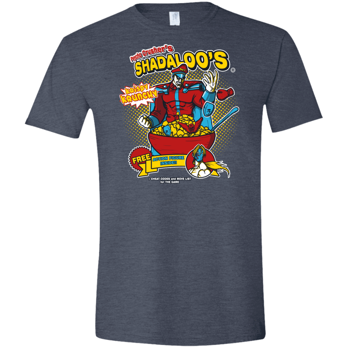 T-Shirts Heather Navy / S Shadaloos Men's Semi-Fitted Softstyle