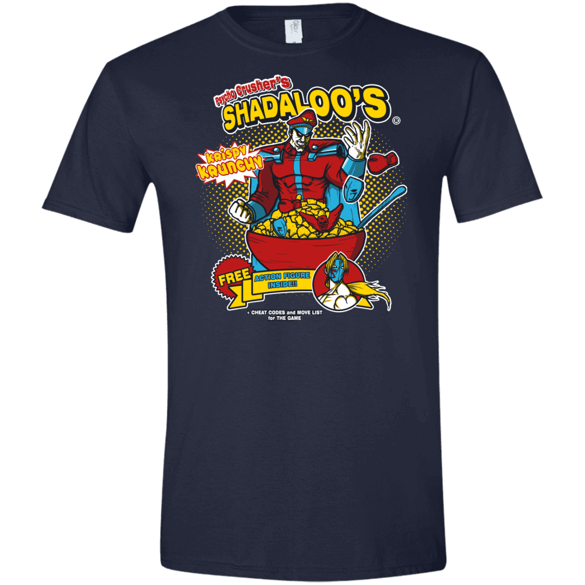 T-Shirts Navy / X-Small Shadaloos Men's Semi-Fitted Softstyle