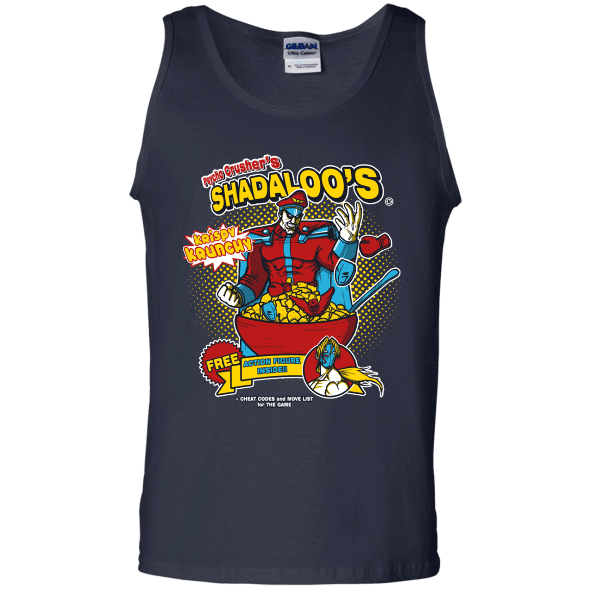 T-Shirts Navy / S Shadaloos Men's Tank Top