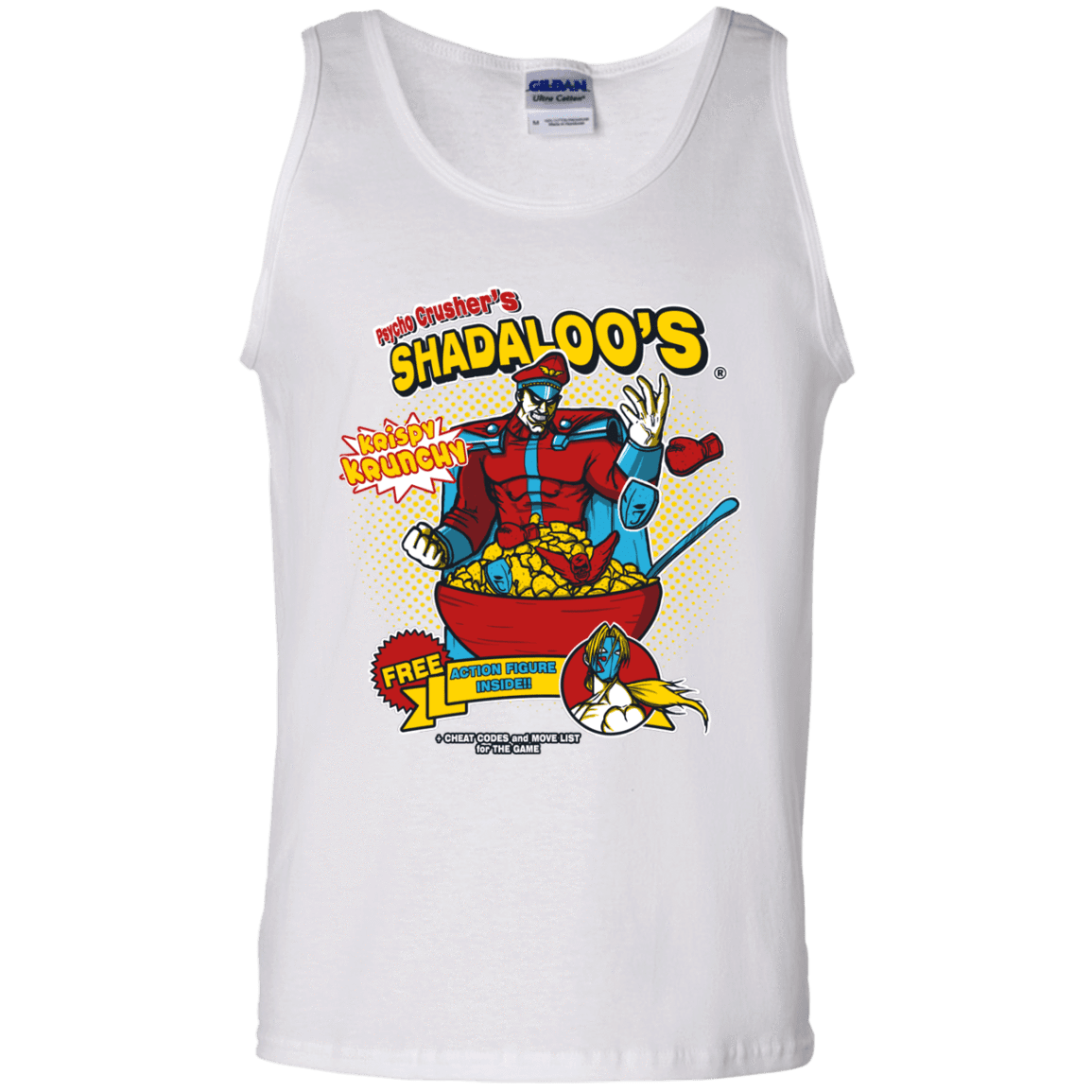 T-Shirts White / S Shadaloos Men's Tank Top