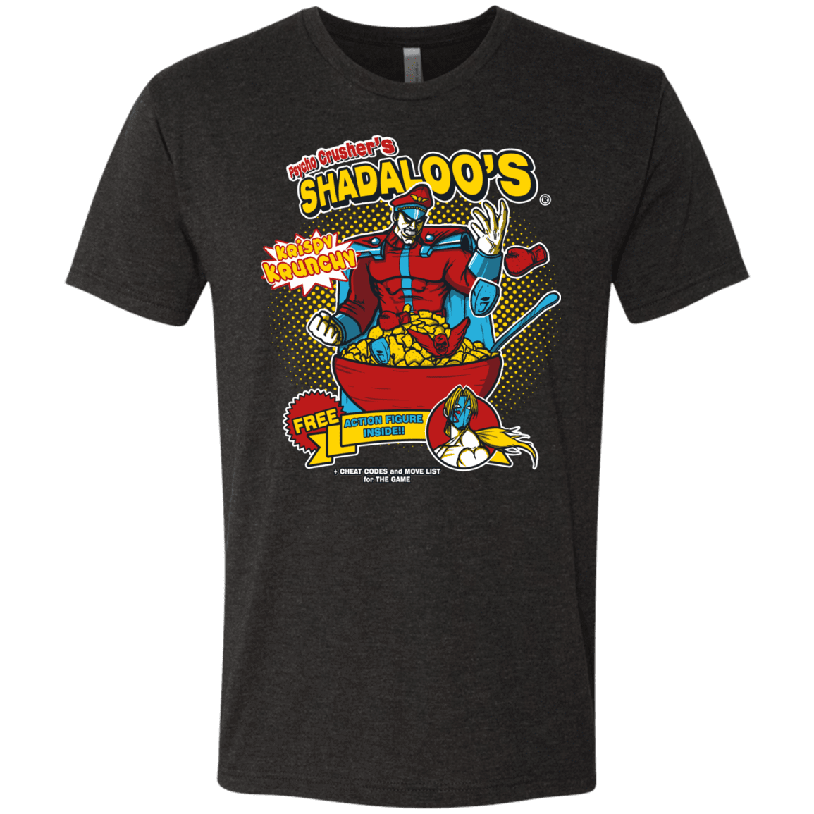 T-Shirts Vintage Black / S Shadaloos Men's Triblend T-Shirt