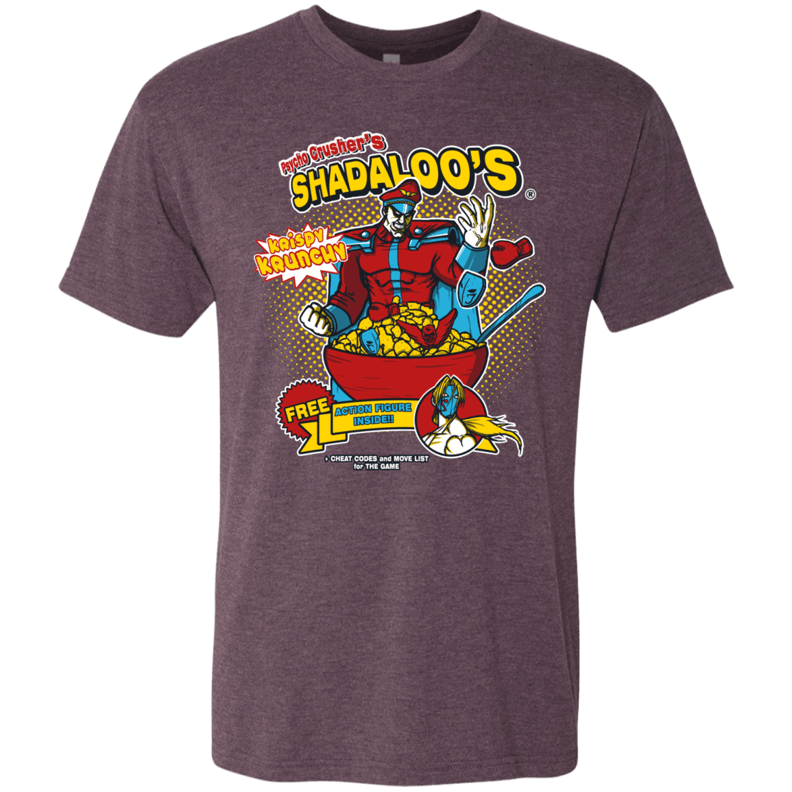 T-Shirts Vintage Purple / S Shadaloos Men's Triblend T-Shirt