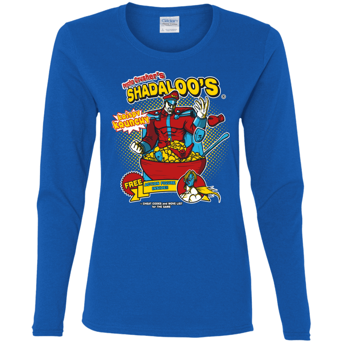 T-Shirts Royal / S Shadaloos Women's Long Sleeve T-Shirt