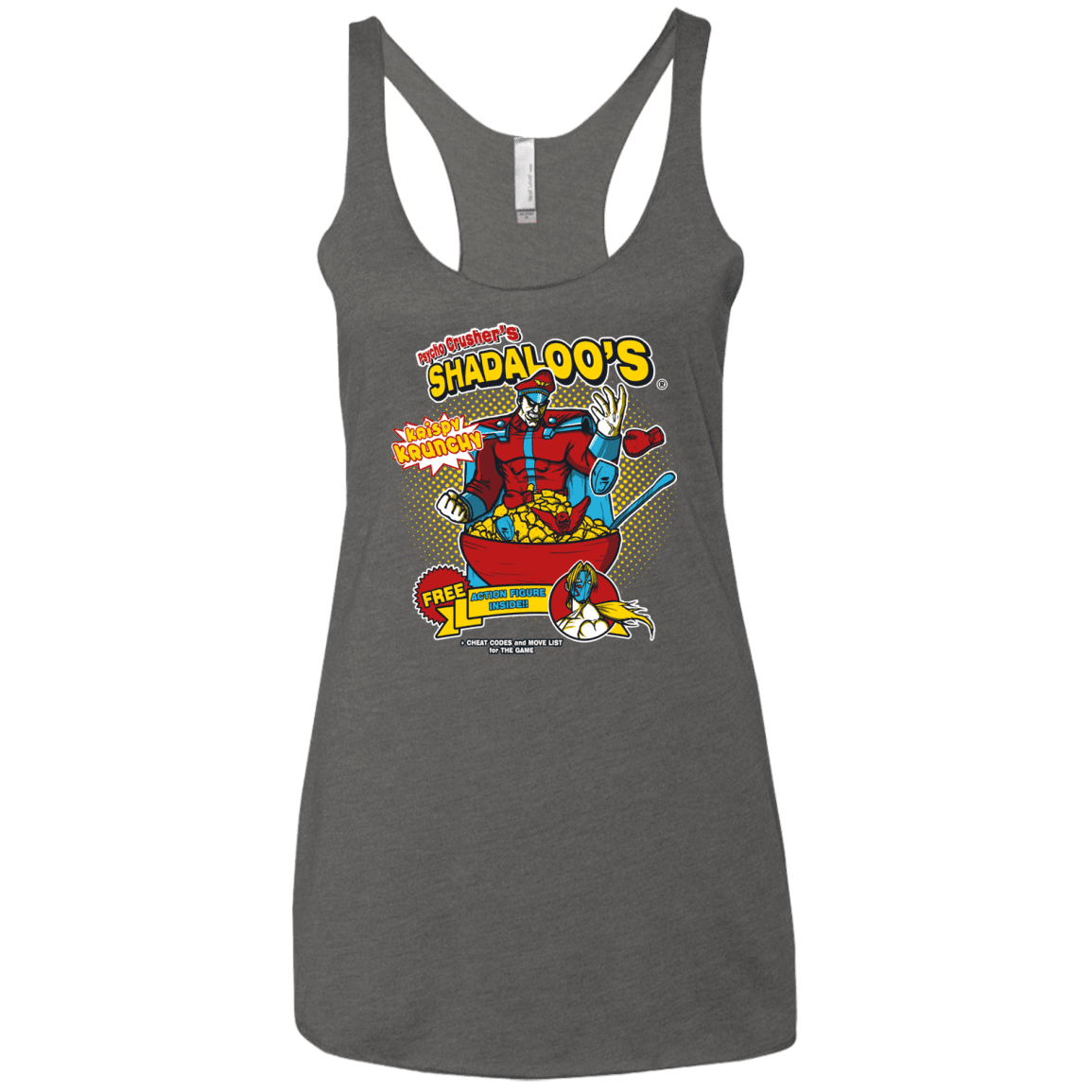 T-Shirts Premium Heather / X-Small Shadaloos Women's Triblend Racerback Tank