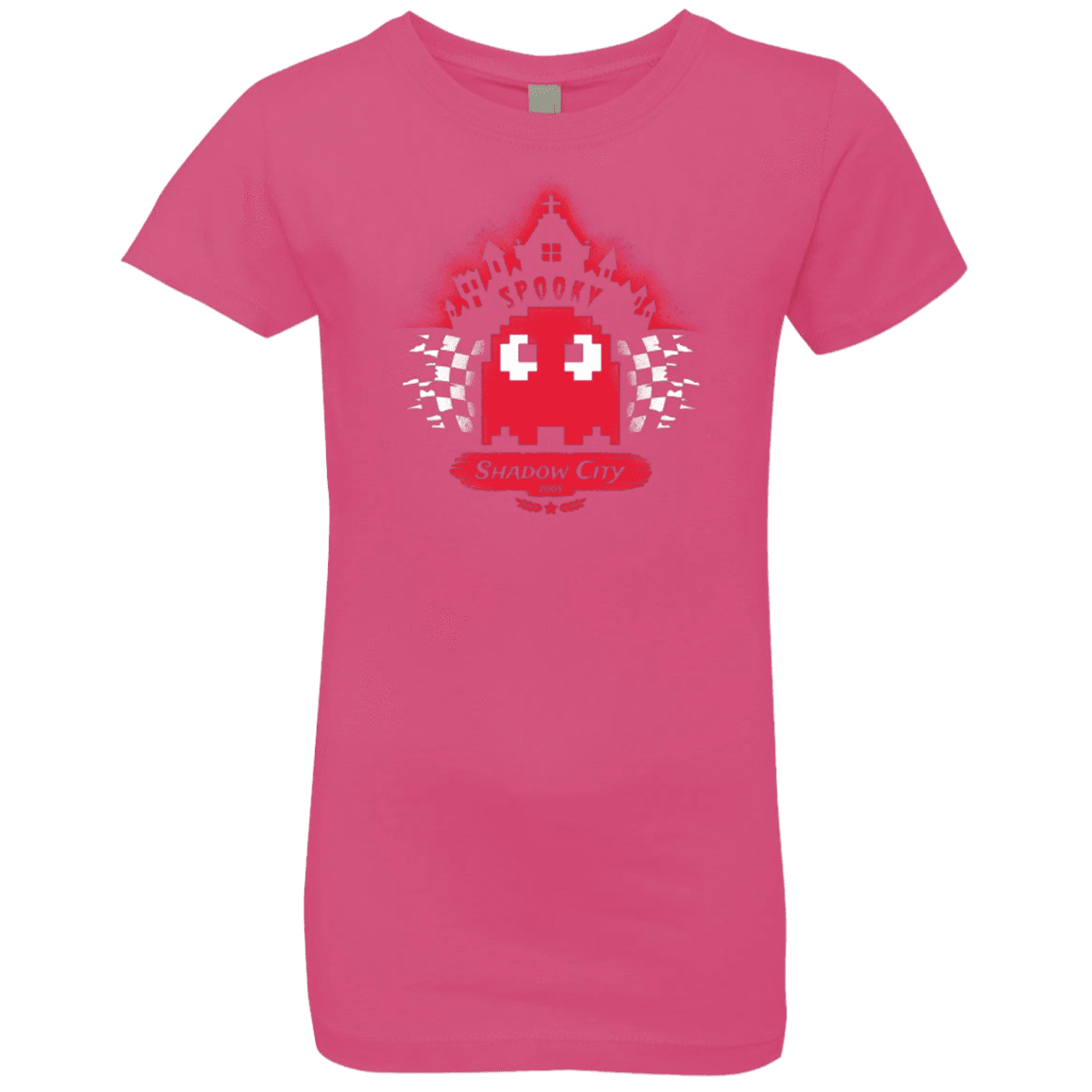 T-Shirts Hot Pink / YXS Shadow City Girls Premium T-Shirt