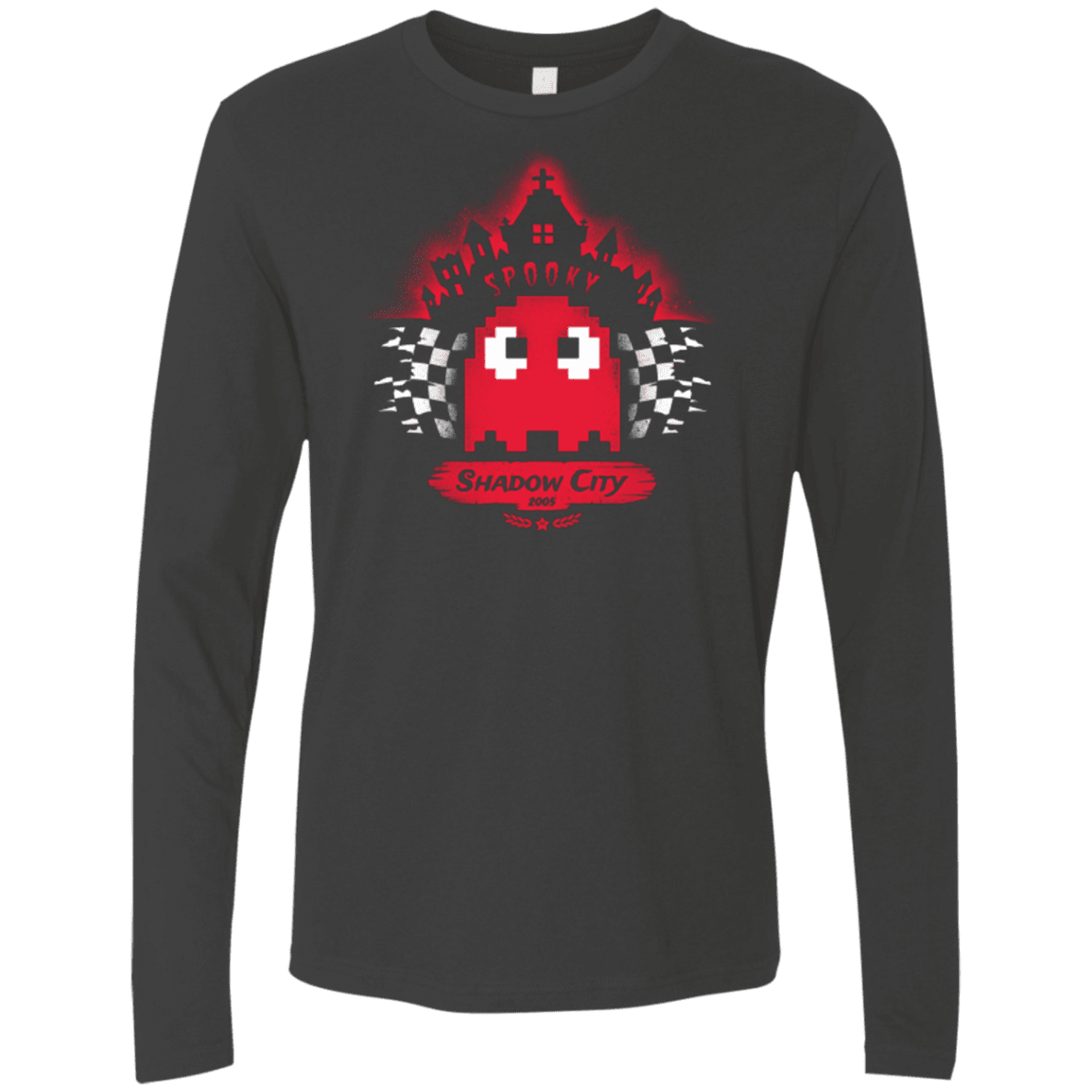 T-Shirts Heavy Metal / Small Shadow City Men's Premium Long Sleeve