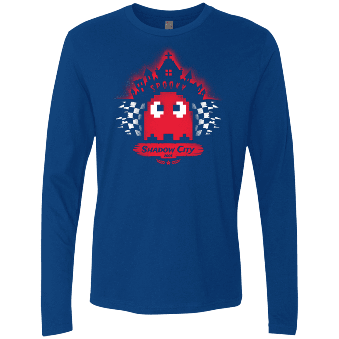 T-Shirts Royal / Small Shadow City Men's Premium Long Sleeve