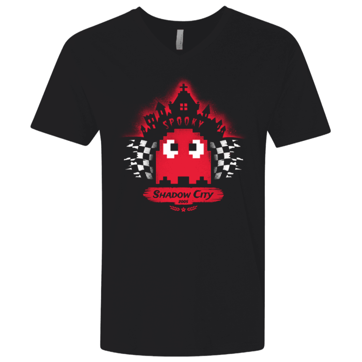 T-Shirts Black / X-Small Shadow City Men's Premium V-Neck