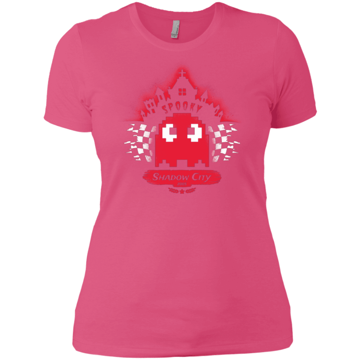 T-Shirts Hot Pink / X-Small Shadow City Women's Premium T-Shirt