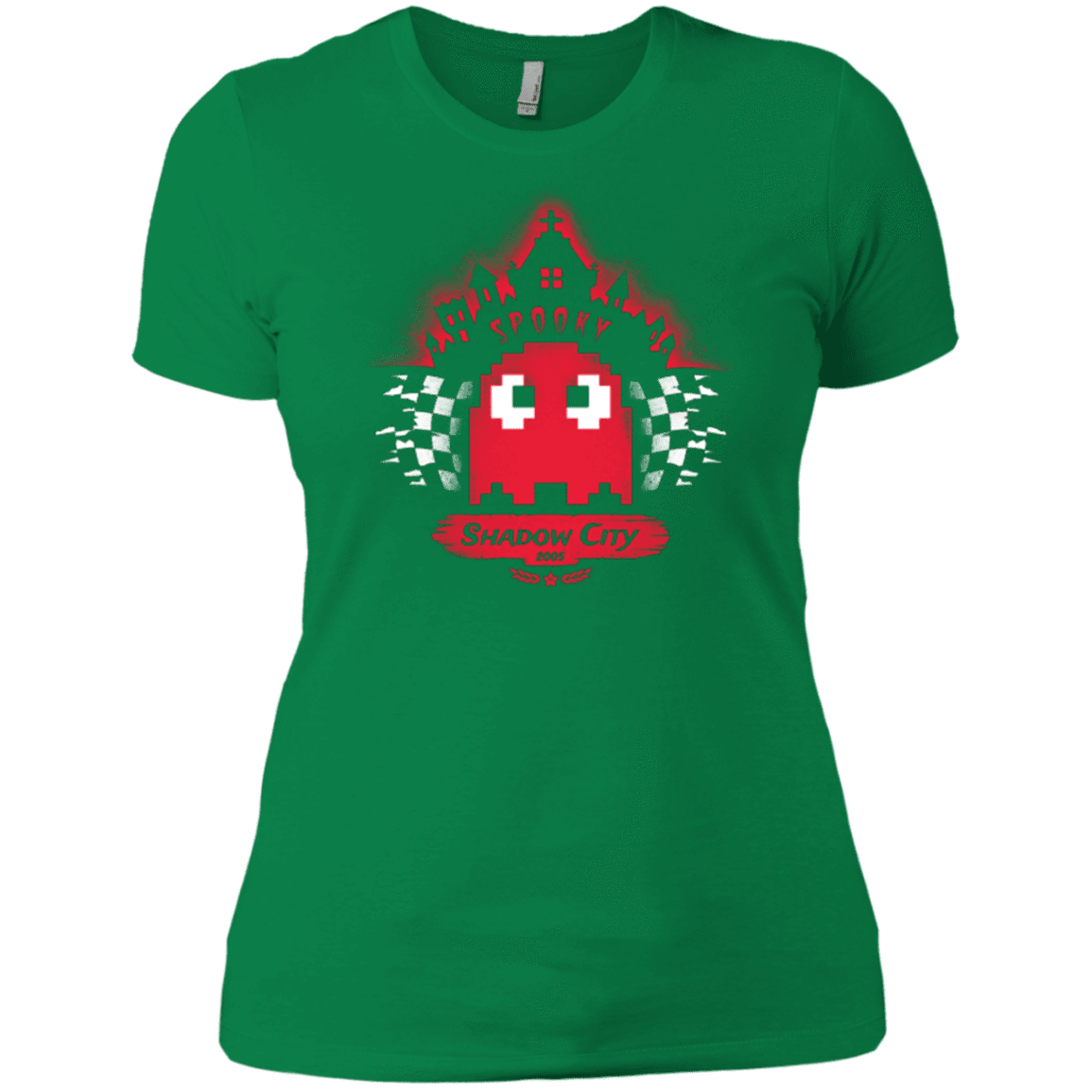 T-Shirts Kelly Green / X-Small Shadow City Women's Premium T-Shirt