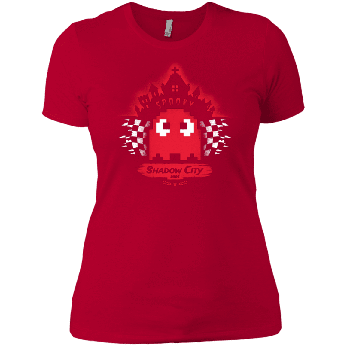 T-Shirts Red / X-Small Shadow City Women's Premium T-Shirt