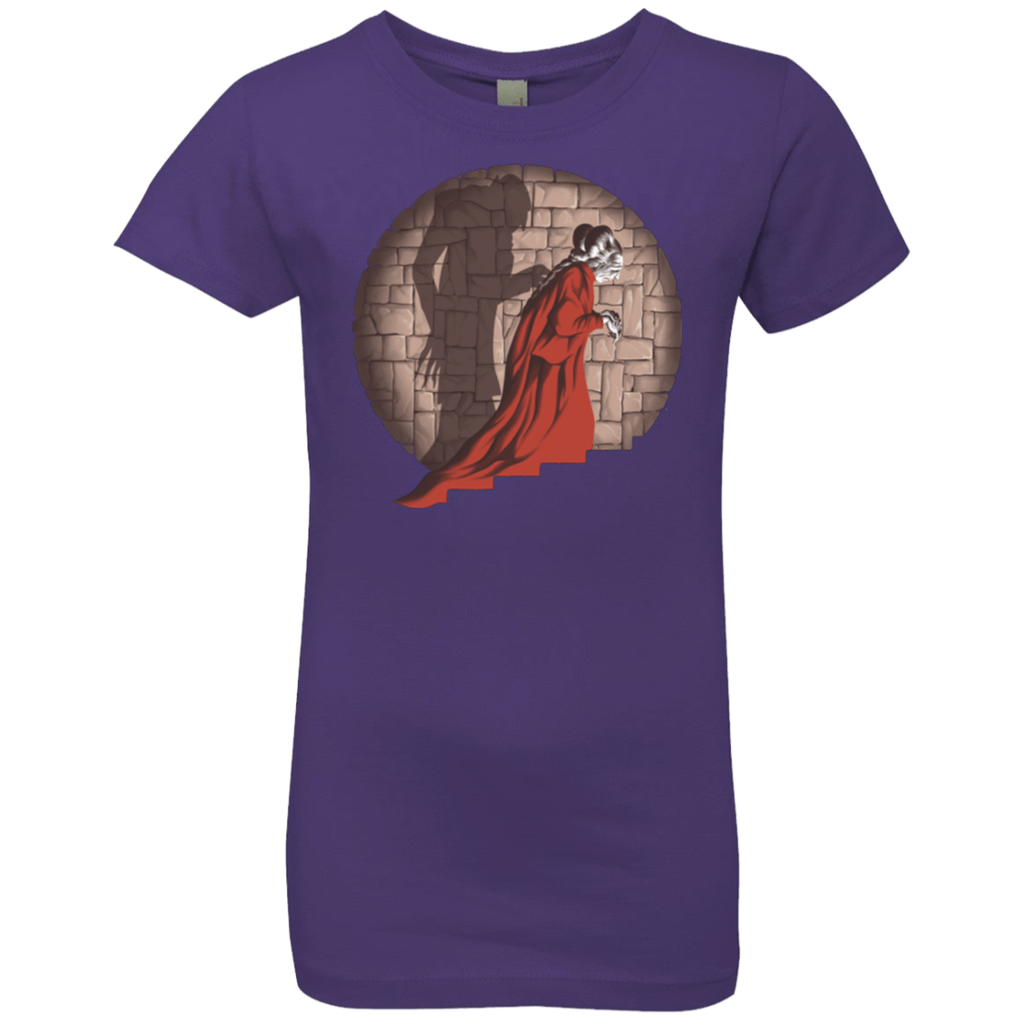 T-Shirts Purple Rush / YXS Shadow Mismatch Girls Premium T-Shirt