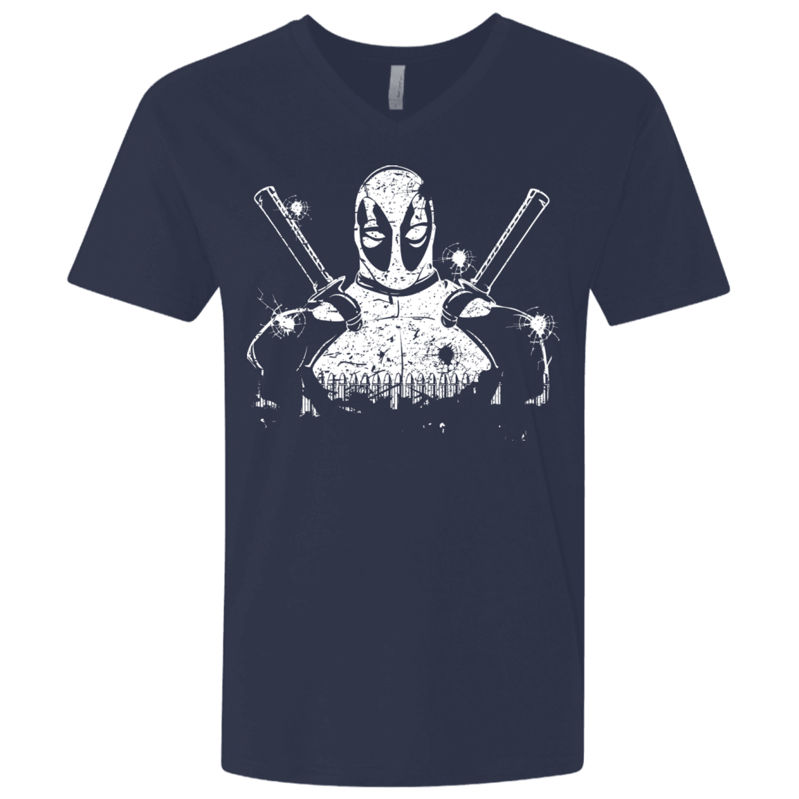 T-Shirts Midnight Navy / X-Small Shadow of Mercenary Men's Premium V-Neck