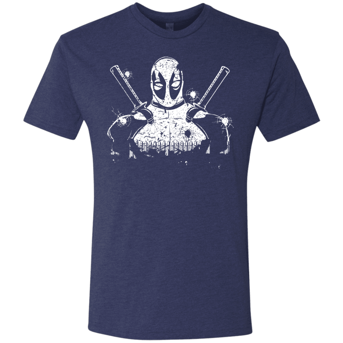 T-Shirts Vintage Navy / S Shadow of Mercenary Men's Triblend T-Shirt