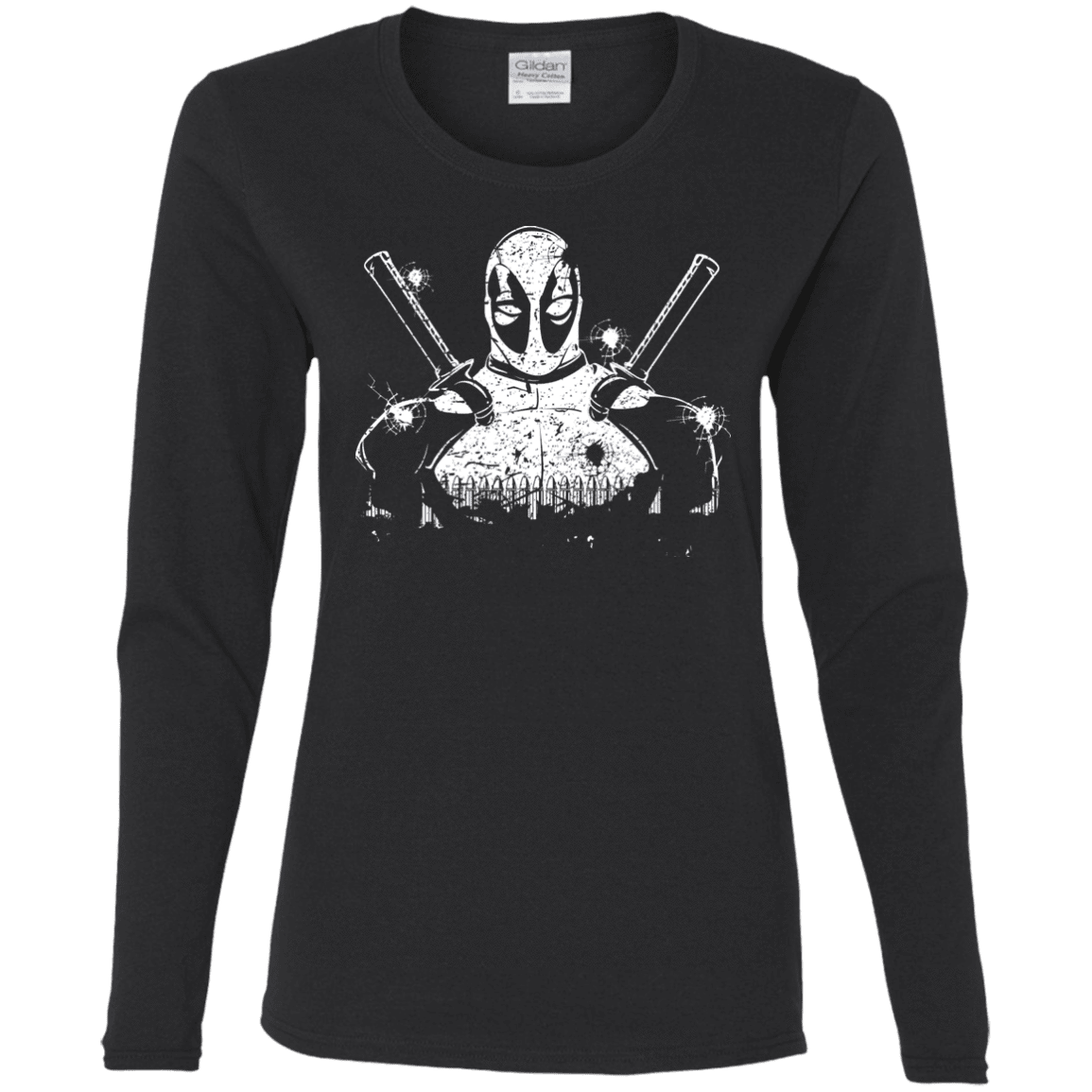 T-Shirts Black / S Shadow of Mercenary Women's Long Sleeve T-Shirt