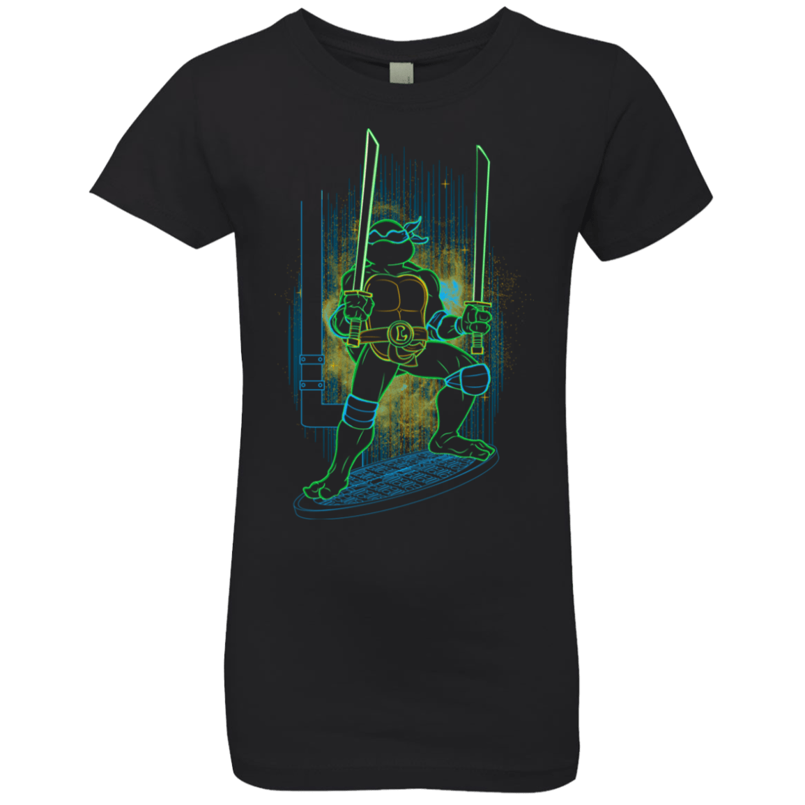 T-Shirts Black / YXS Shadow of the Blue Mutant Girls Premium T-Shirt