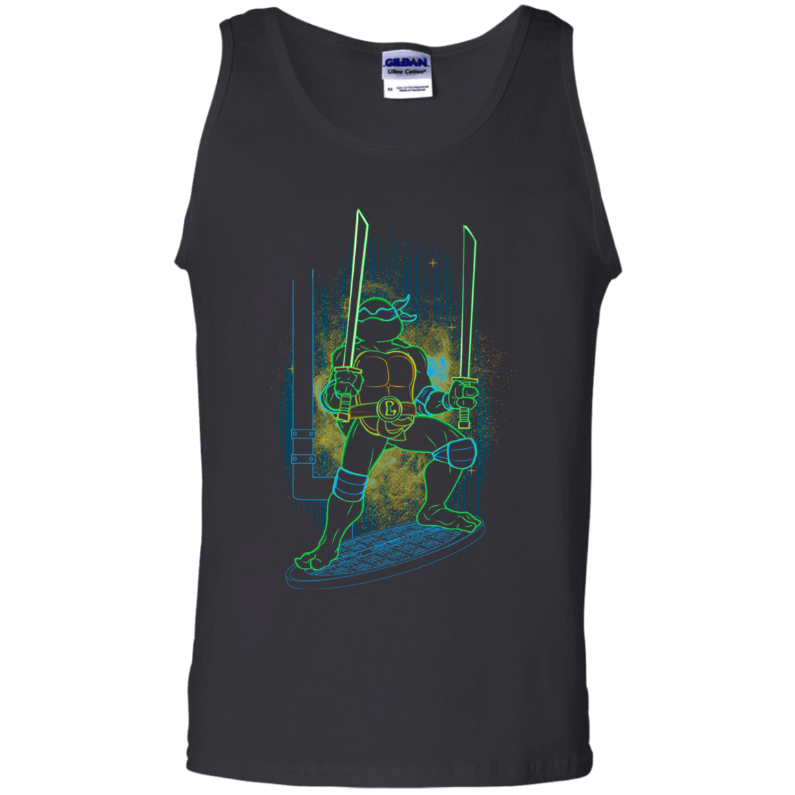 T-Shirts Black / S Shadow of the Blue Mutant Men's Tank Top