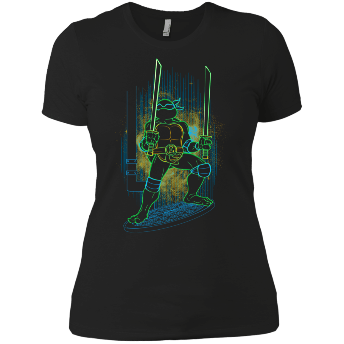 T-Shirts Black / X-Small Shadow of the Blue Mutant Women's Premium T-Shirt