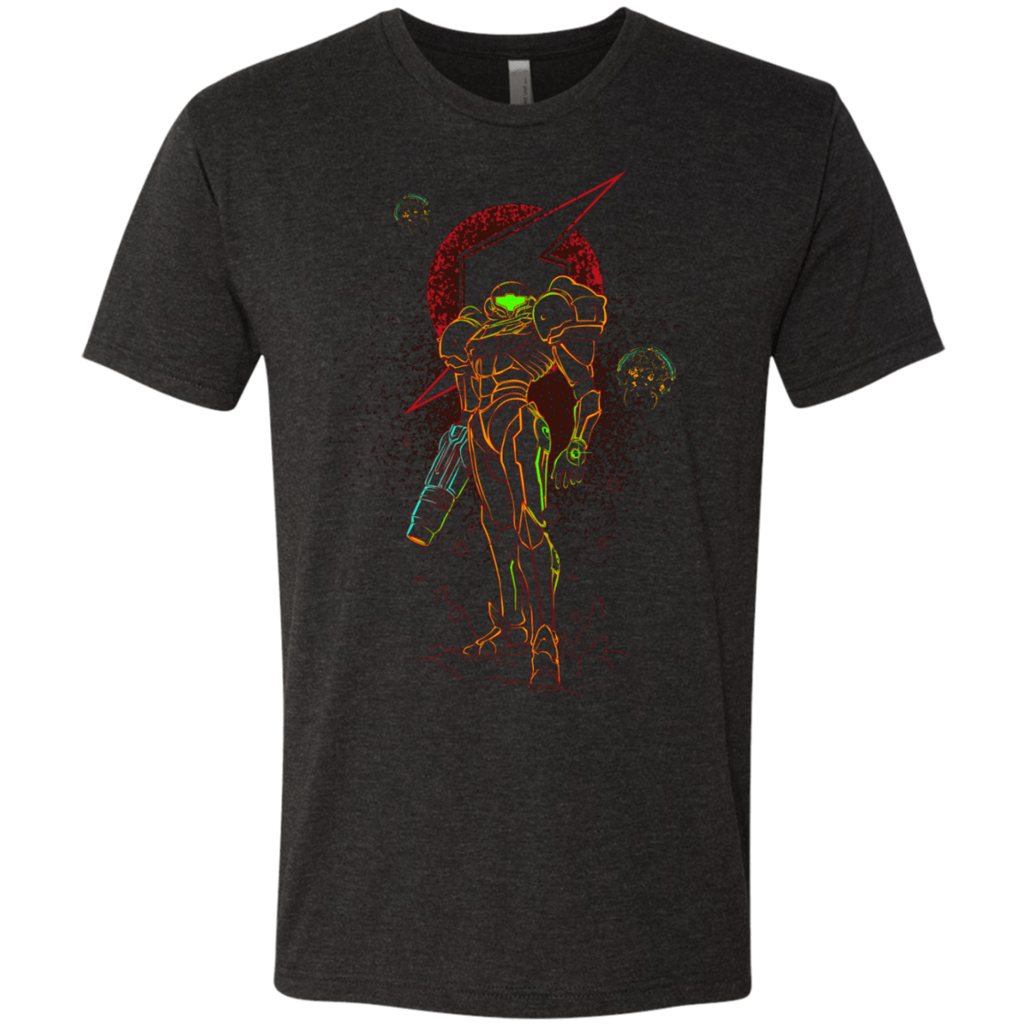 T-Shirts Vintage Black / Small Shadow of the Bounty Hunter Men's Triblend T-Shirt