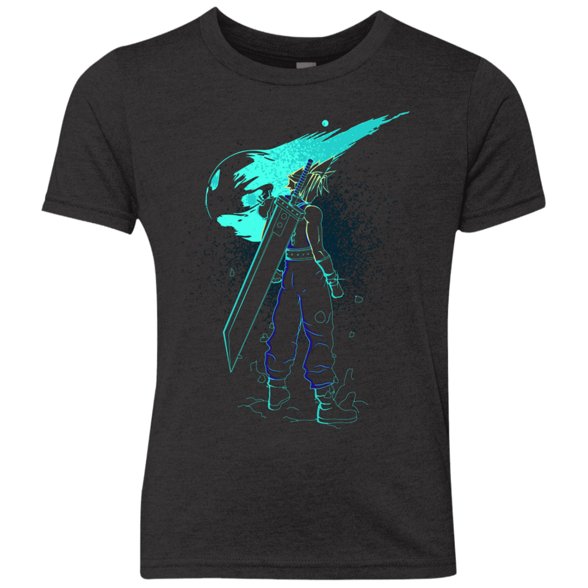 T-Shirts Vintage Black / YXS Shadow of the Meteor Youth Triblend T-Shirt