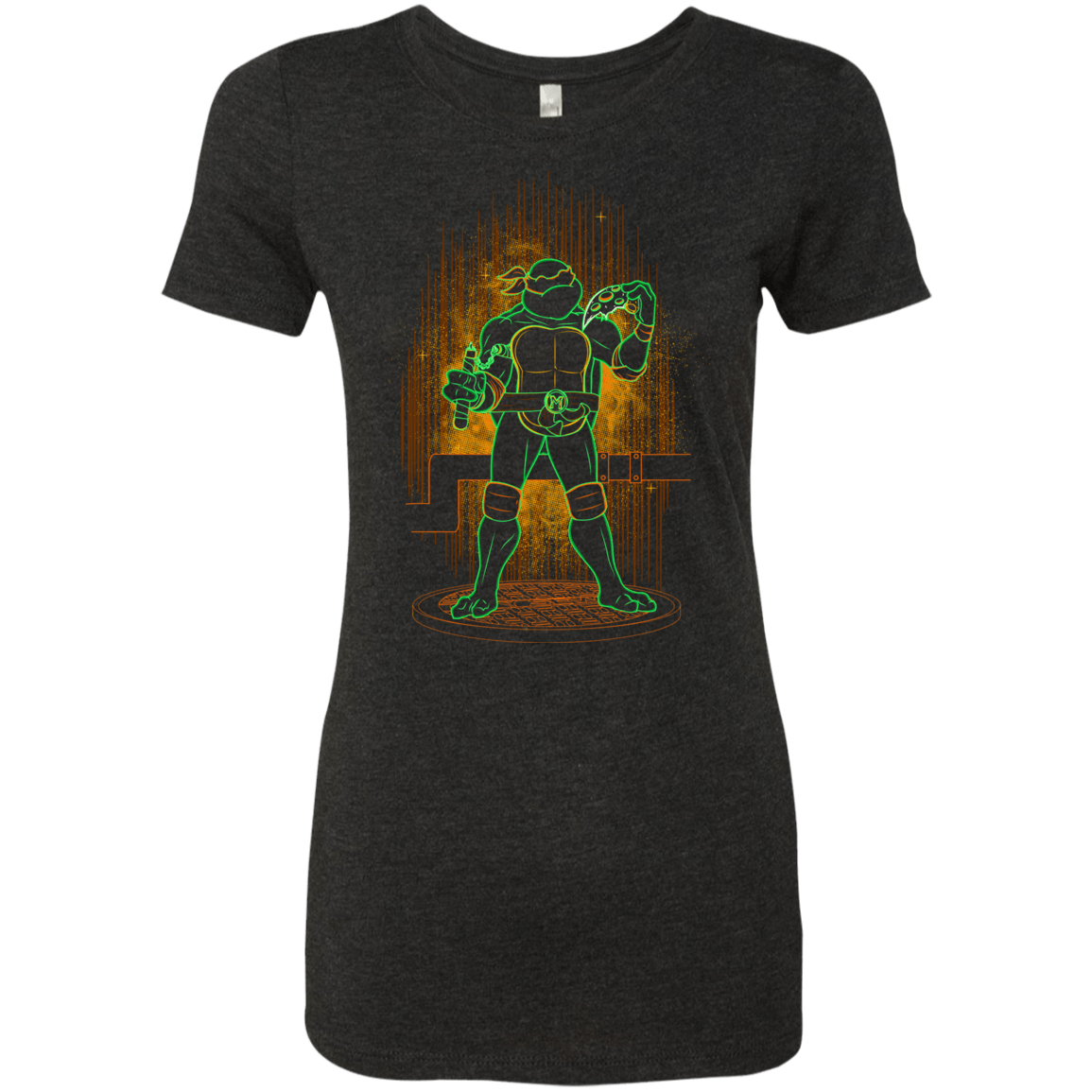 T-Shirts Vintage Black / S Shadow of the Orange Mutant Women's Triblend T-Shirt
