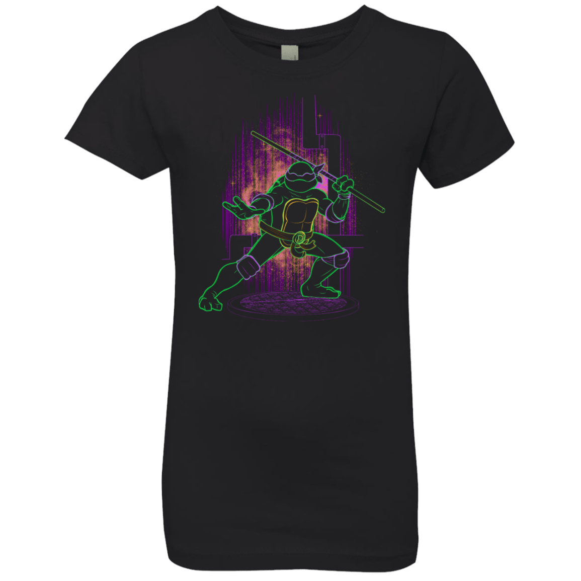 T-Shirts Black / YXS Shadow of the Purple Mutant Girls Premium T-Shirt
