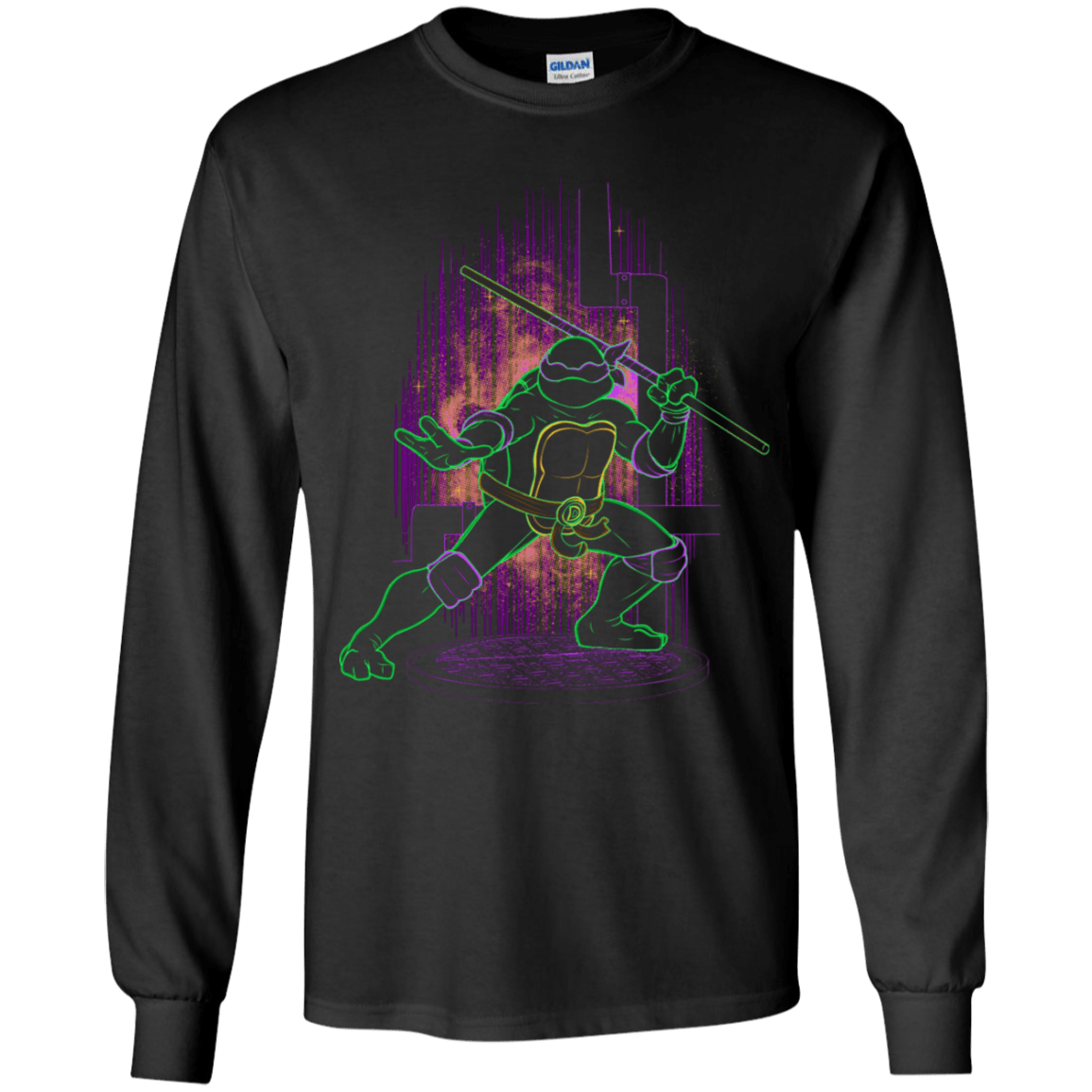 T-Shirts Black / YS Shadow of the Purple Mutant Youth Long Sleeve T-Shirt