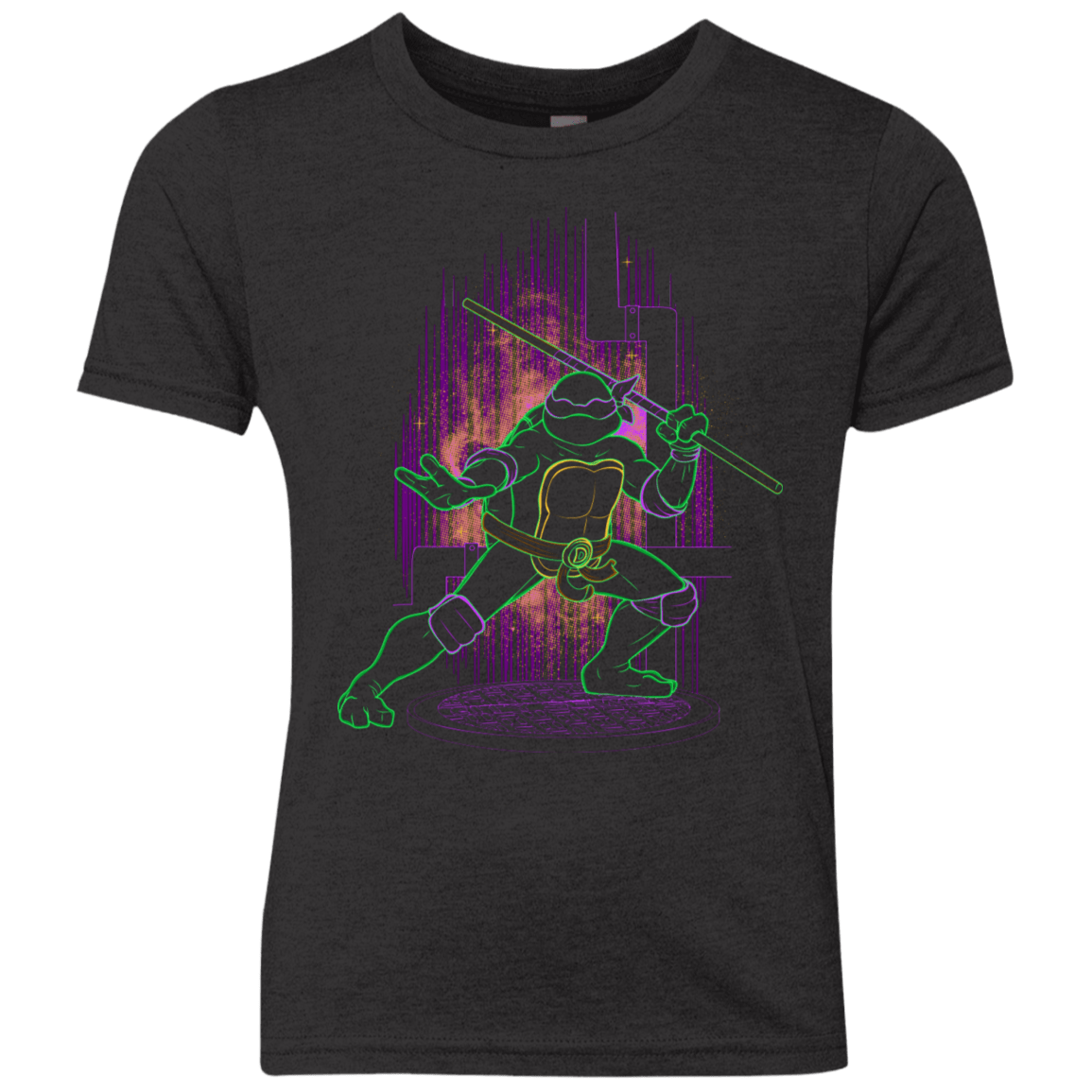 T-Shirts Vintage Black / YXS Shadow of the Purple Mutant Youth Triblend T-Shirt