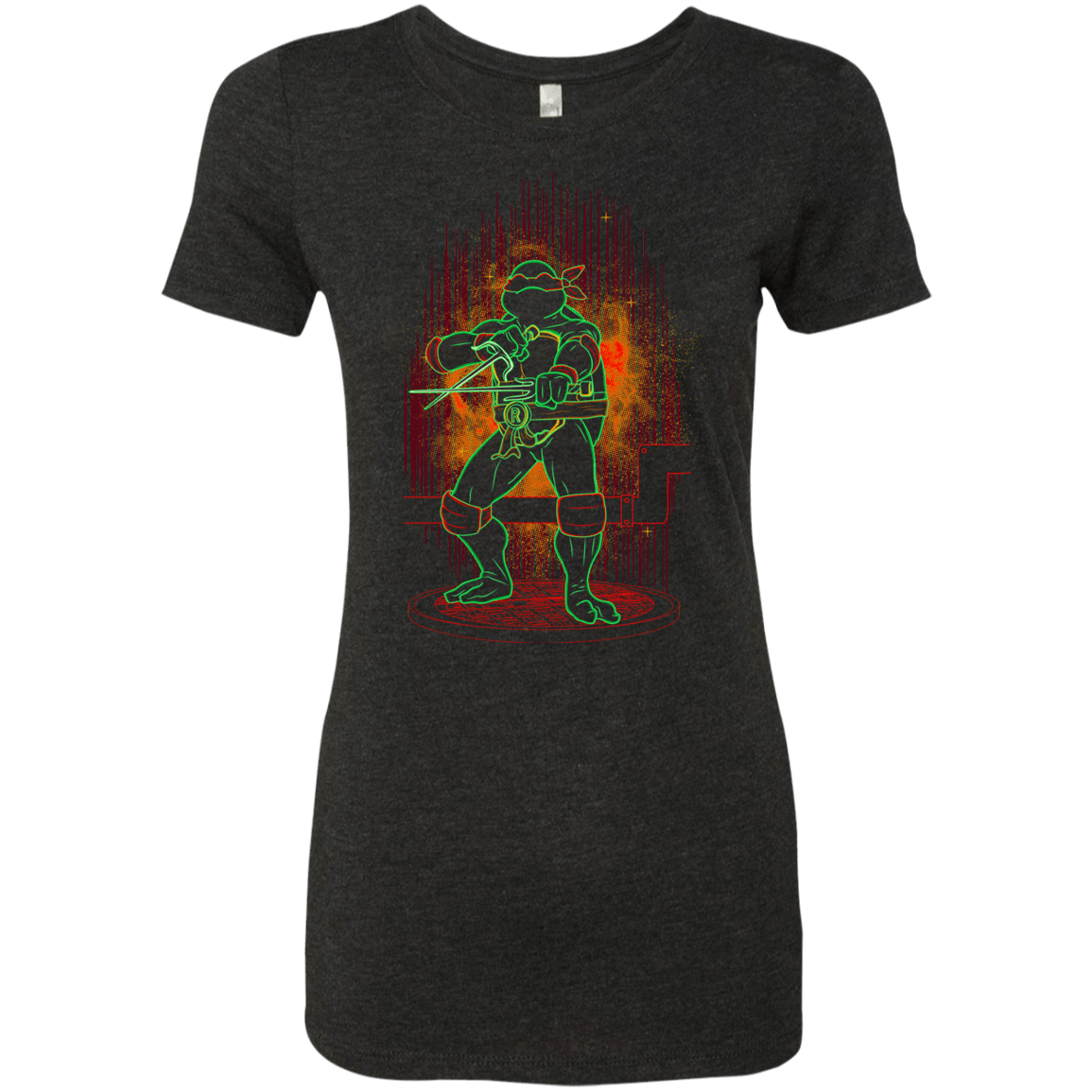 T-Shirts Vintage Black / S Shadow of the Red Mutant Women's Triblend T-Shirt