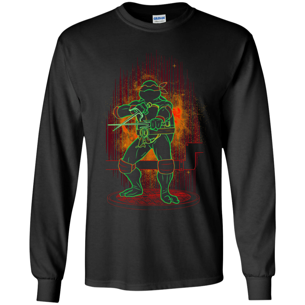 T-Shirts Black / YS Shadow of the Red Mutant Youth Long Sleeve T-Shirt